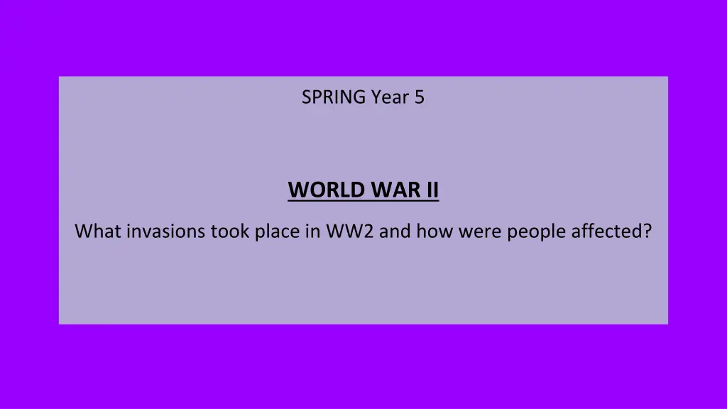 spring year 5
