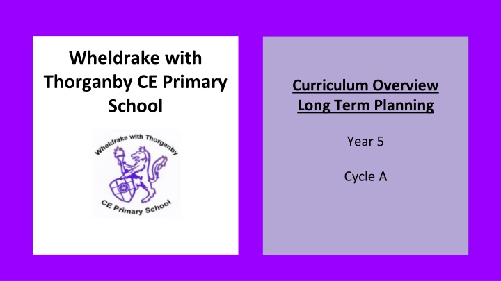 wheldrake with thorganby ce primary school