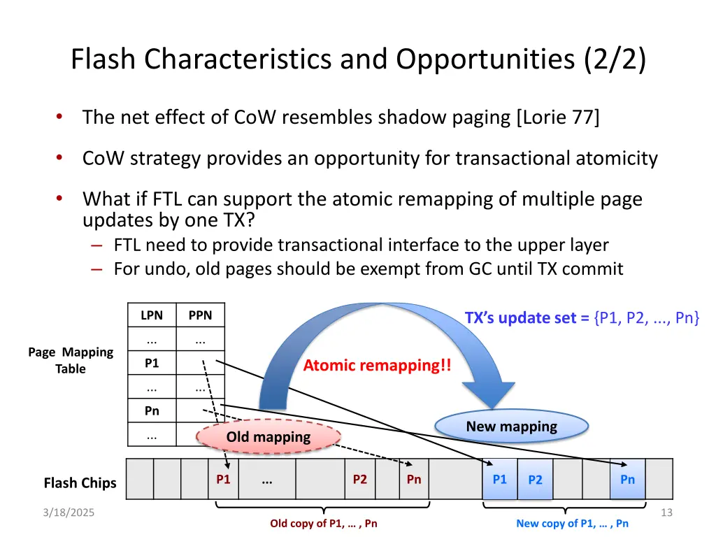 flash characteristics and opportunities 2 2