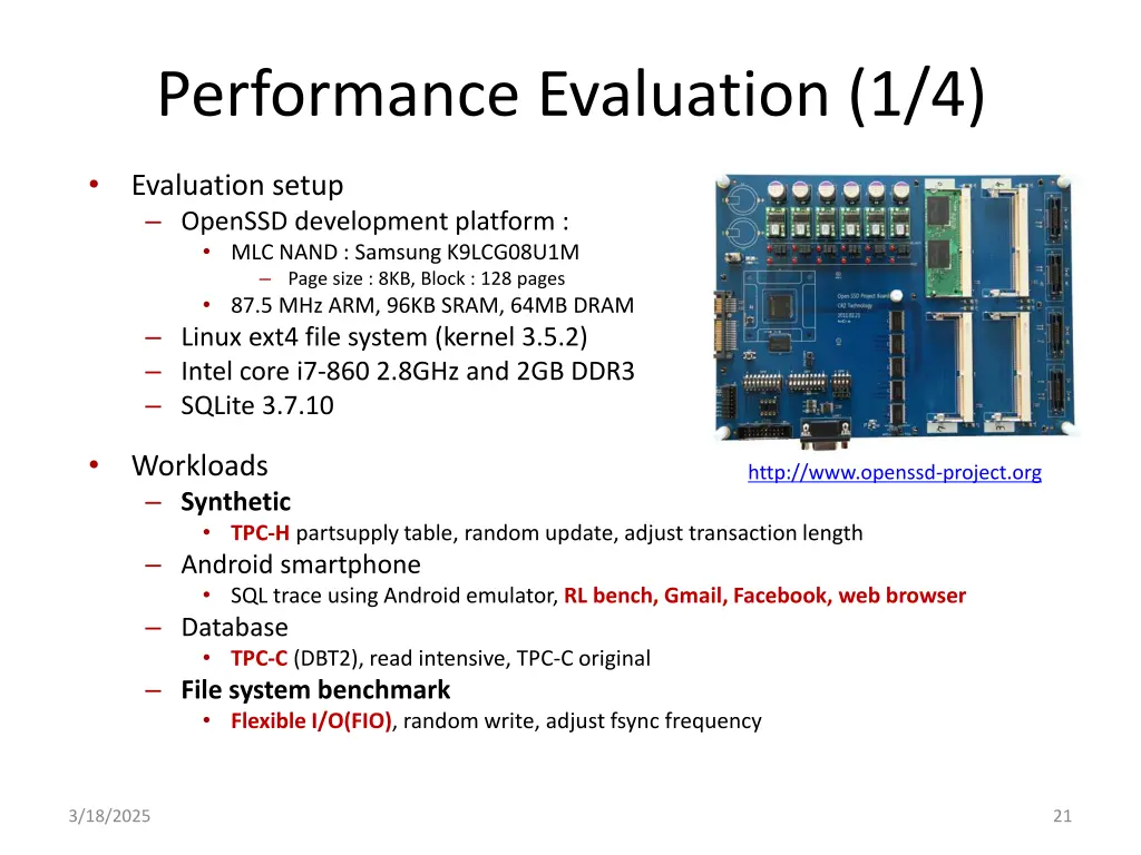 performance evaluation 1 4