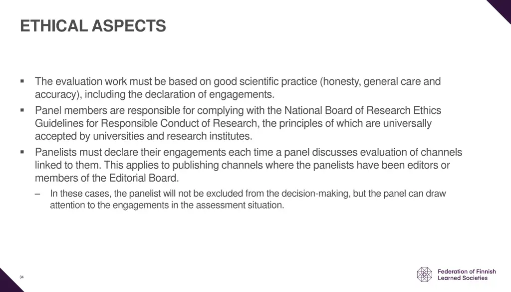 ethical aspects