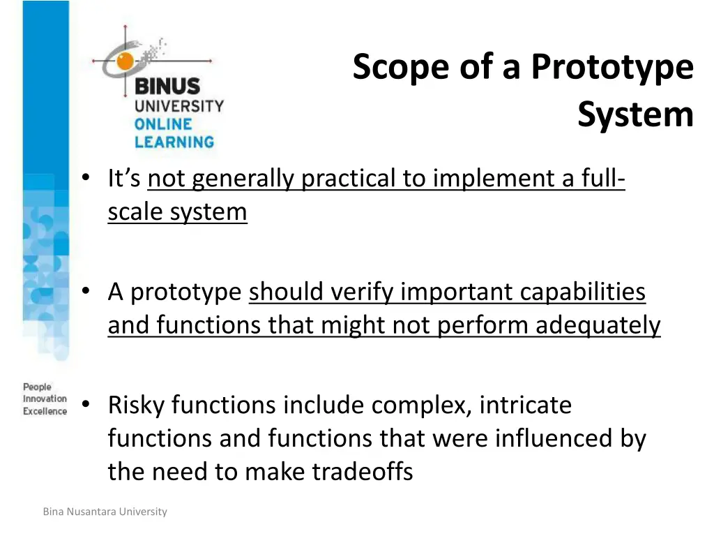 scope of a prototype