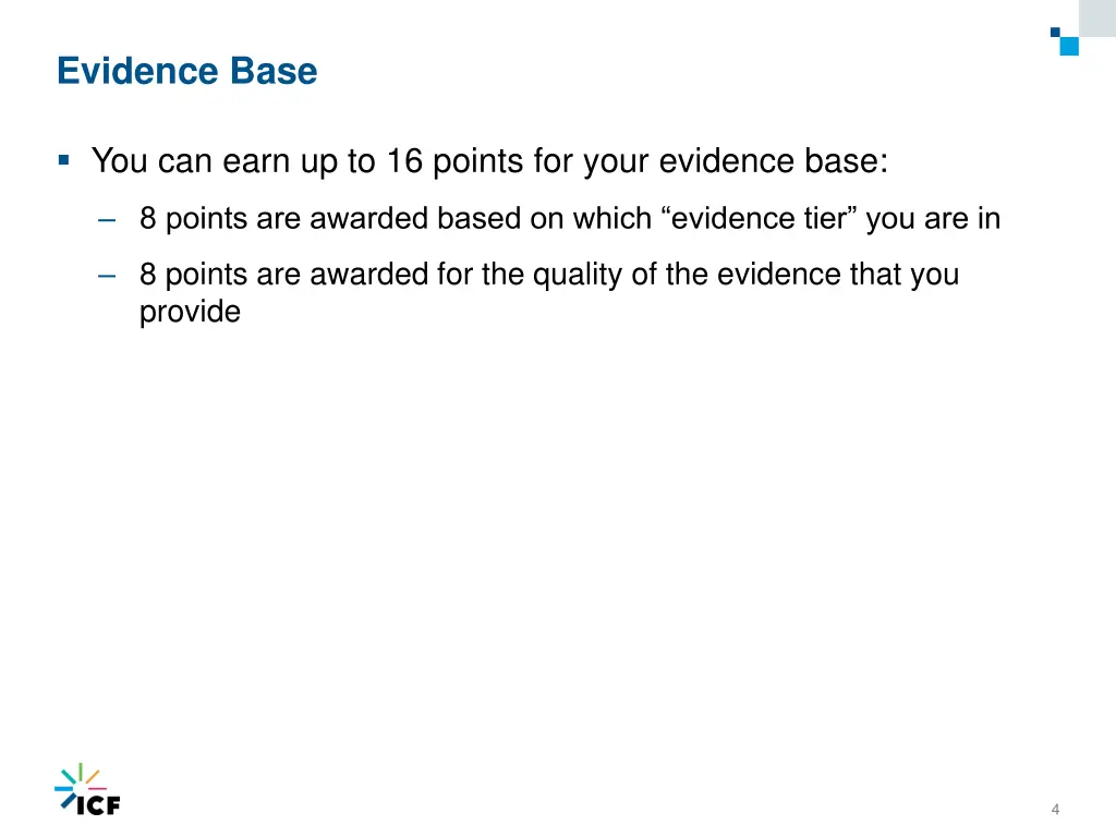 evidence base 2