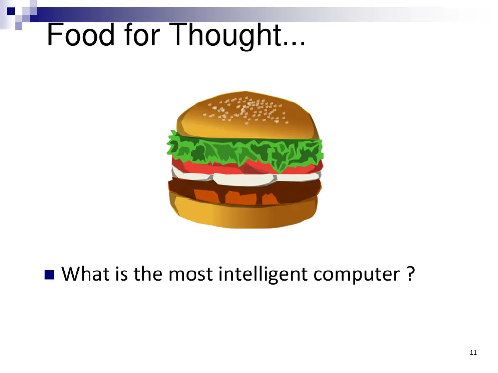 food for thought