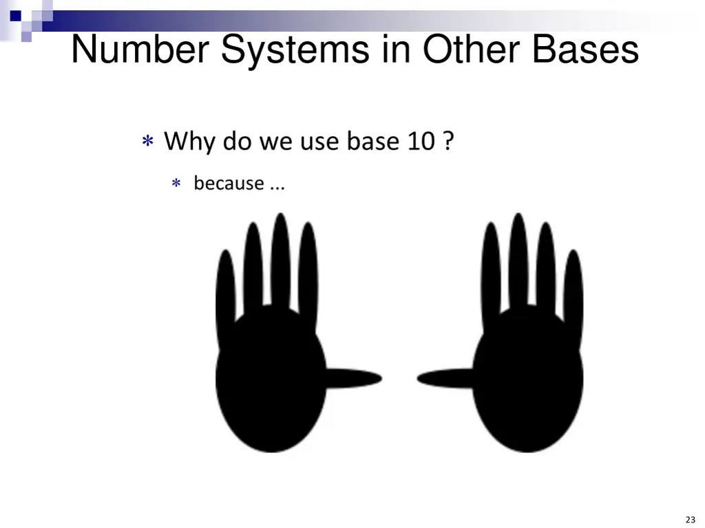 number systems in other bases