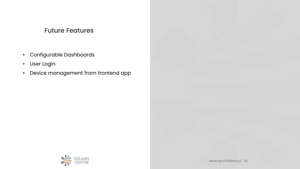 future features