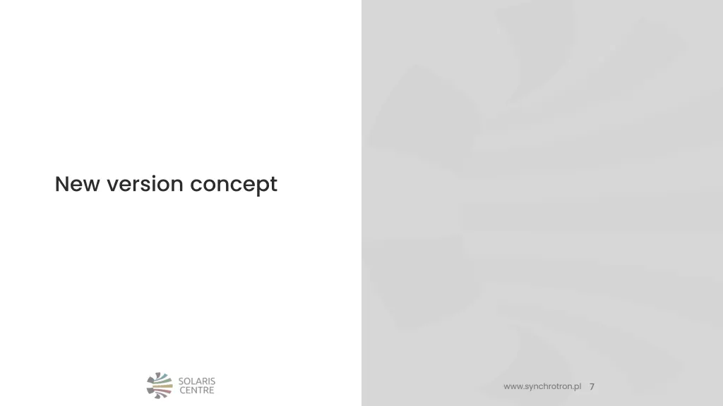 new version concept