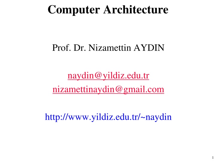 computer architecture
