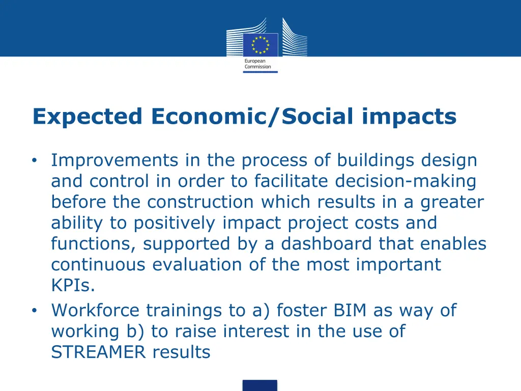 expected economic social impacts