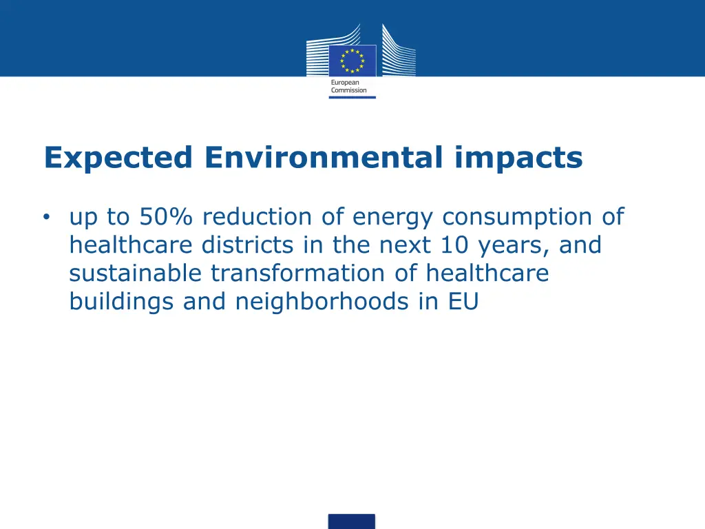 expected environmental impacts