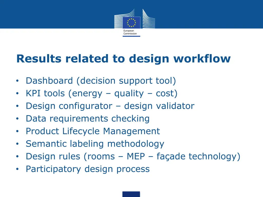 results related to design workflow