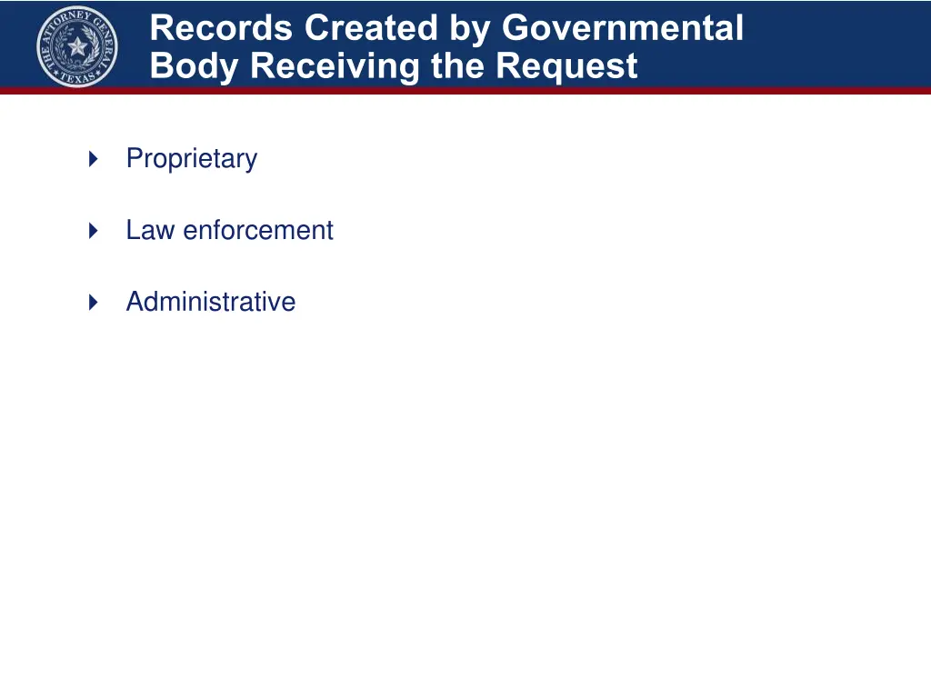 records created by governmental body receiving