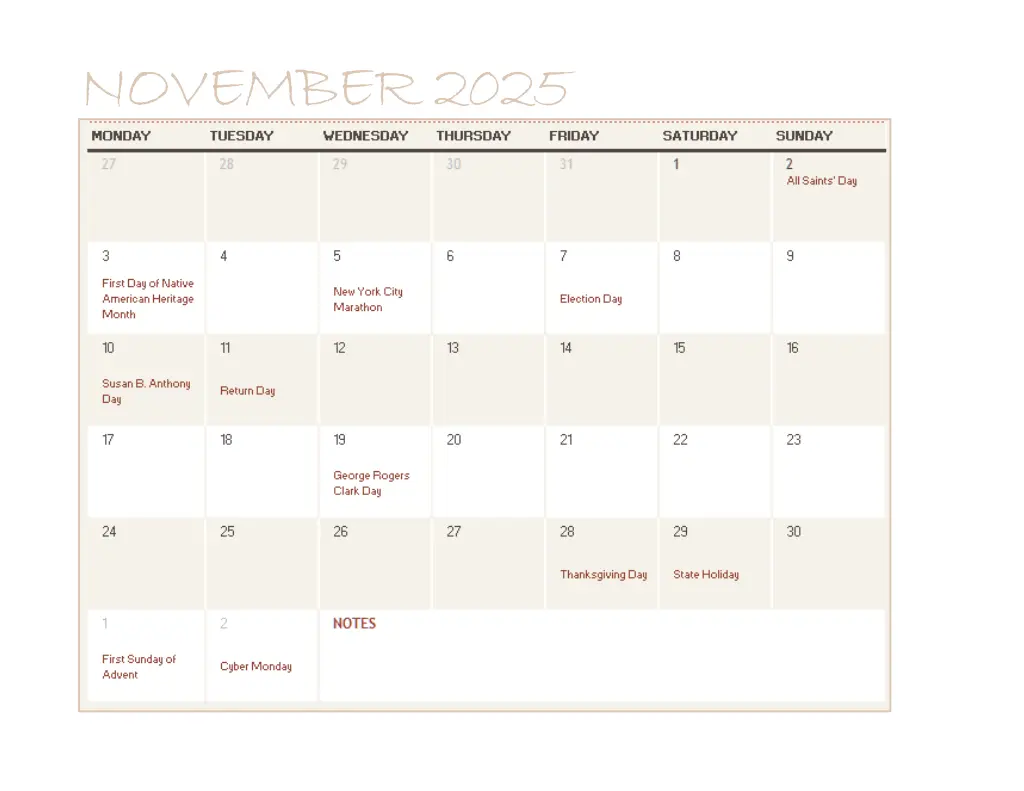 november 2025