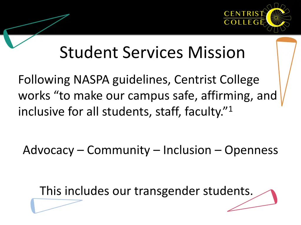 student services mission