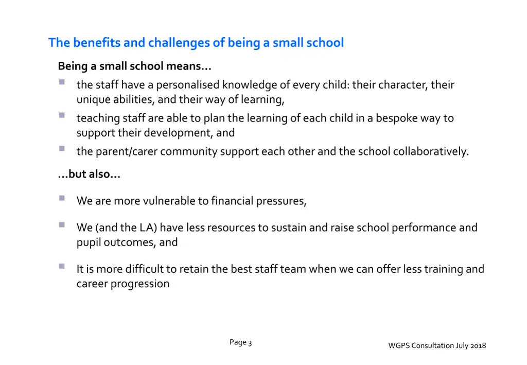 the benefits and challenges of being a small