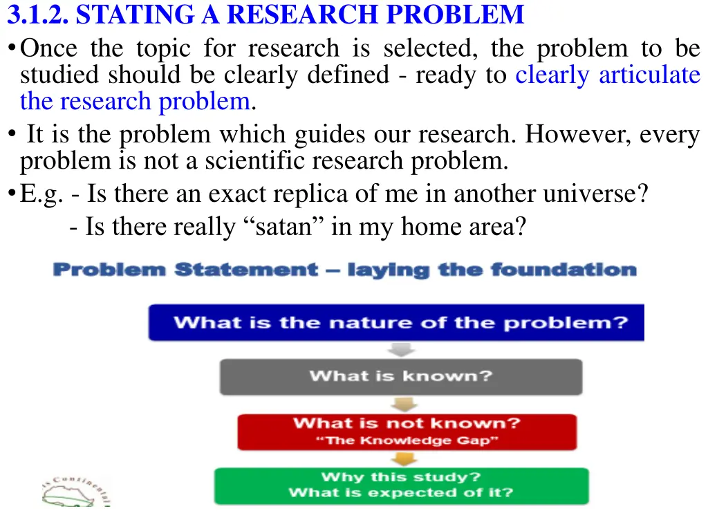 3 1 2 stating a research problem once the topic
