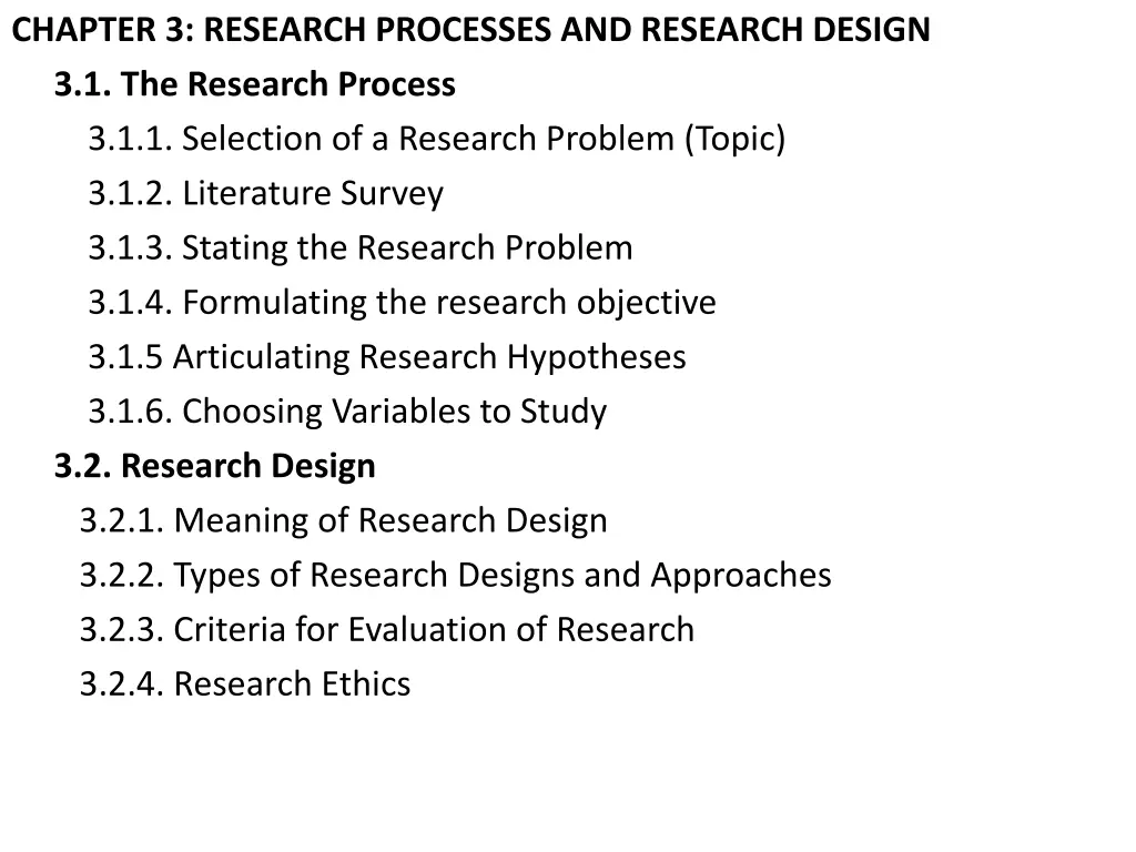 chapter 3 research processes and research design