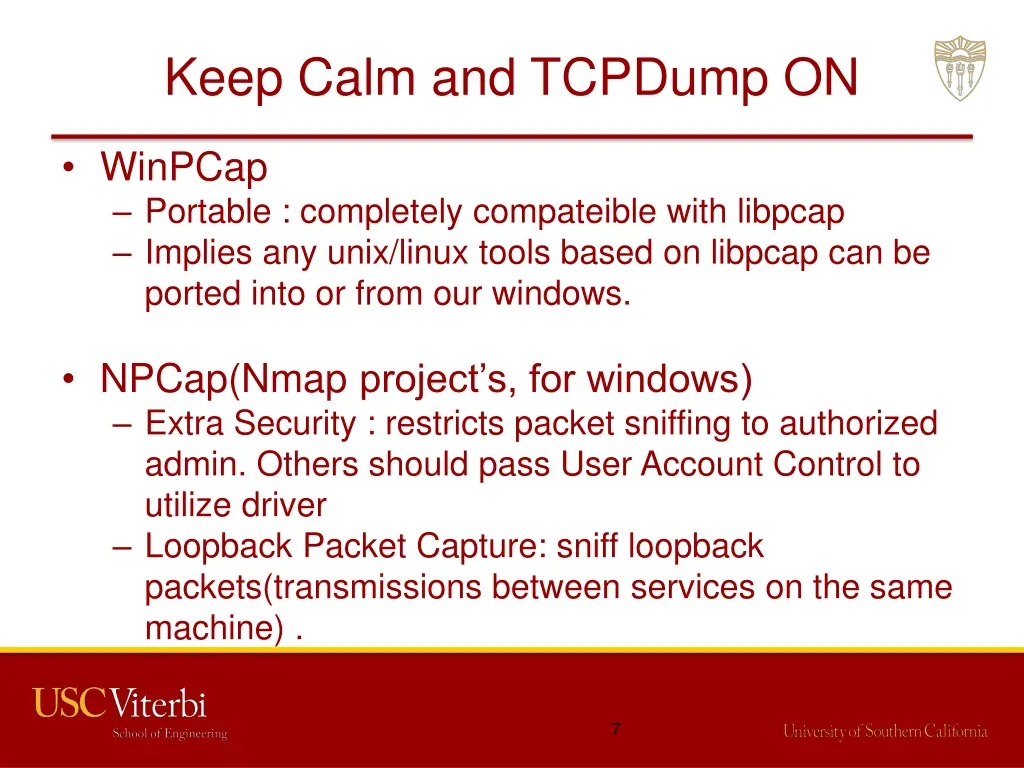 keep calm and tcpdump on