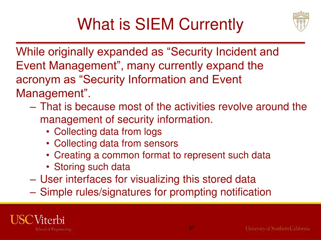what is siem currently