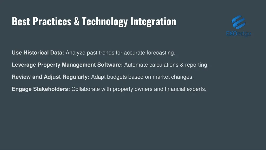 best practices technology integration