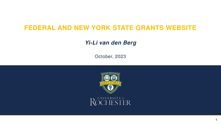 federal and new york state grants website