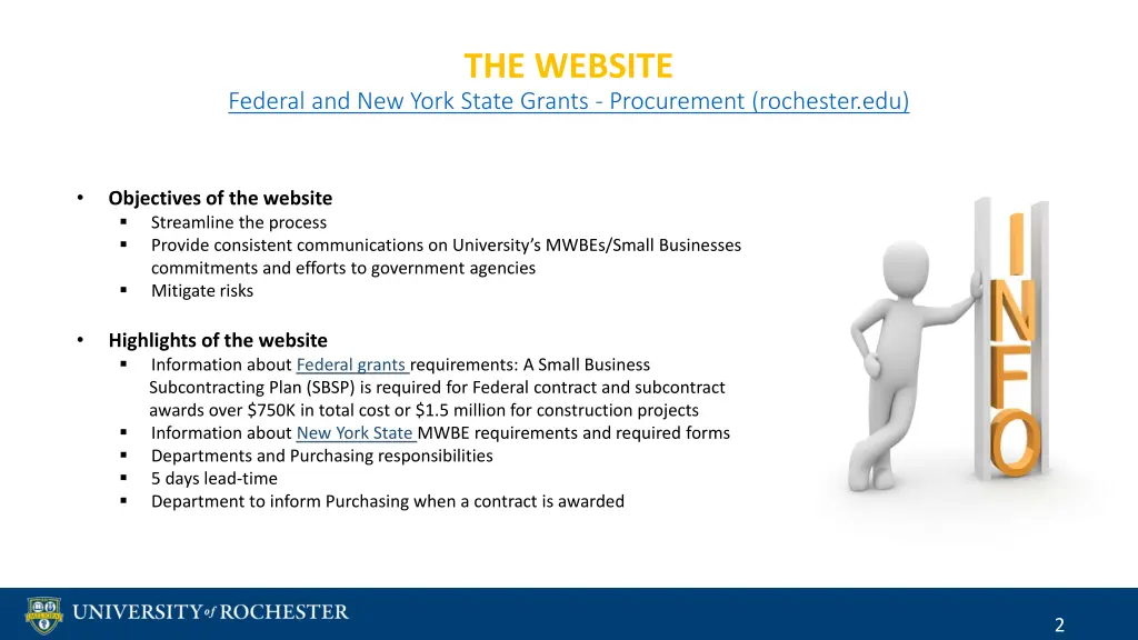 the website