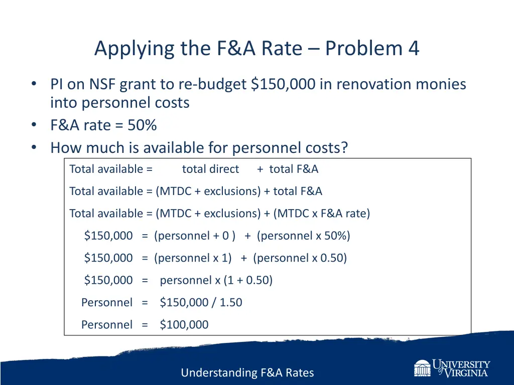 applying the f a rate problem 4