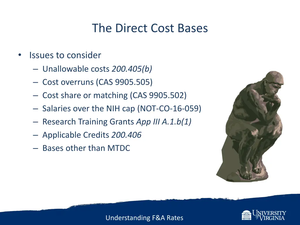 the direct cost bases 4