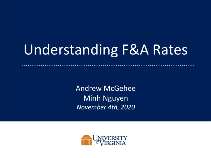 understanding f a rates