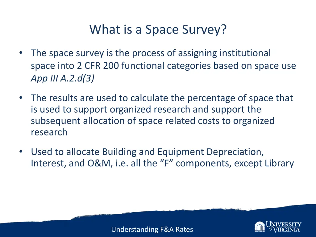 what is a space survey