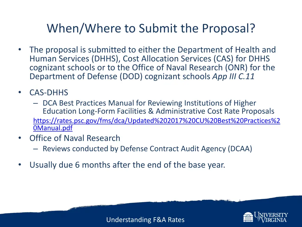 when where to submit the proposal