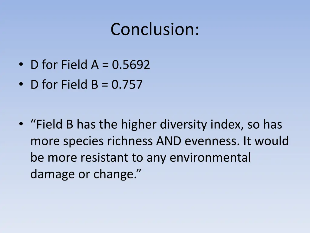conclusion