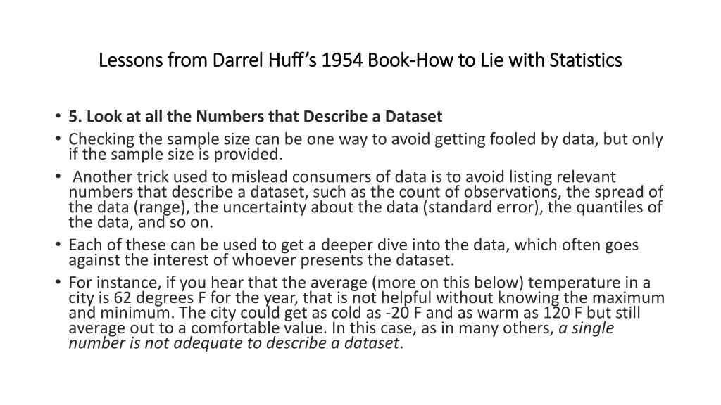 lessons from darrel huff s 1954 book lessons from 18