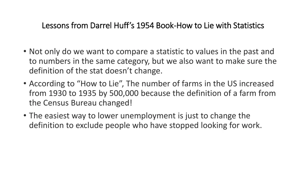 lessons from darrel huff s 1954 book lessons from 28