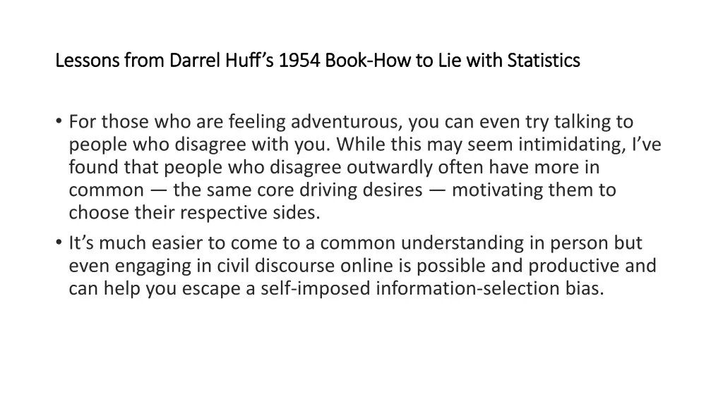 lessons from darrel huff s 1954 book lessons from 32