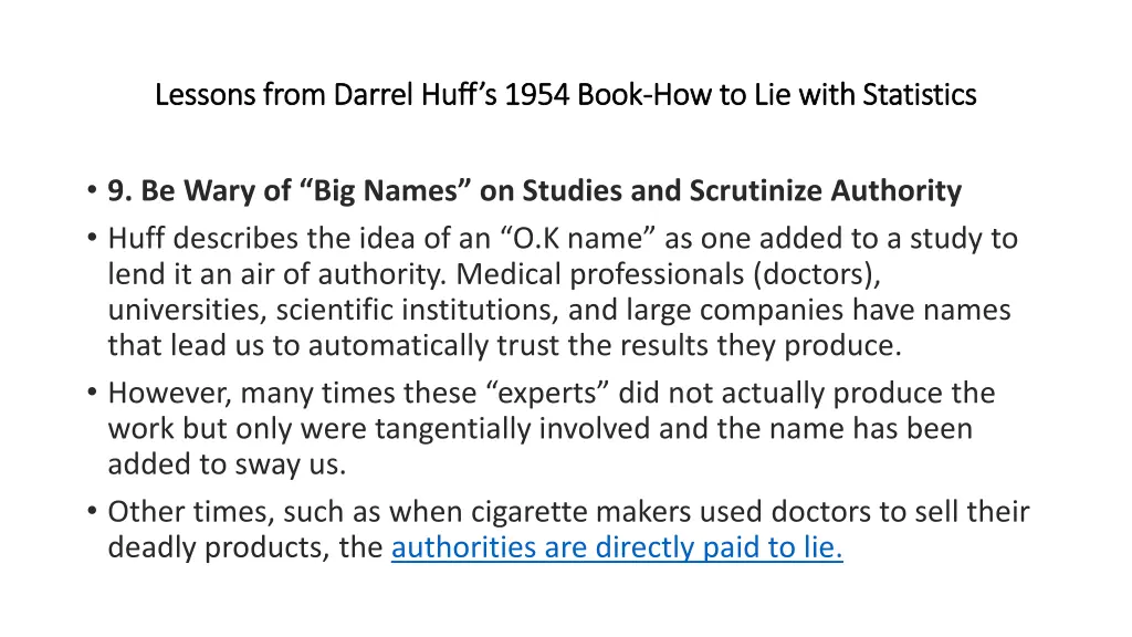 lessons from darrel huff s 1954 book lessons from 34