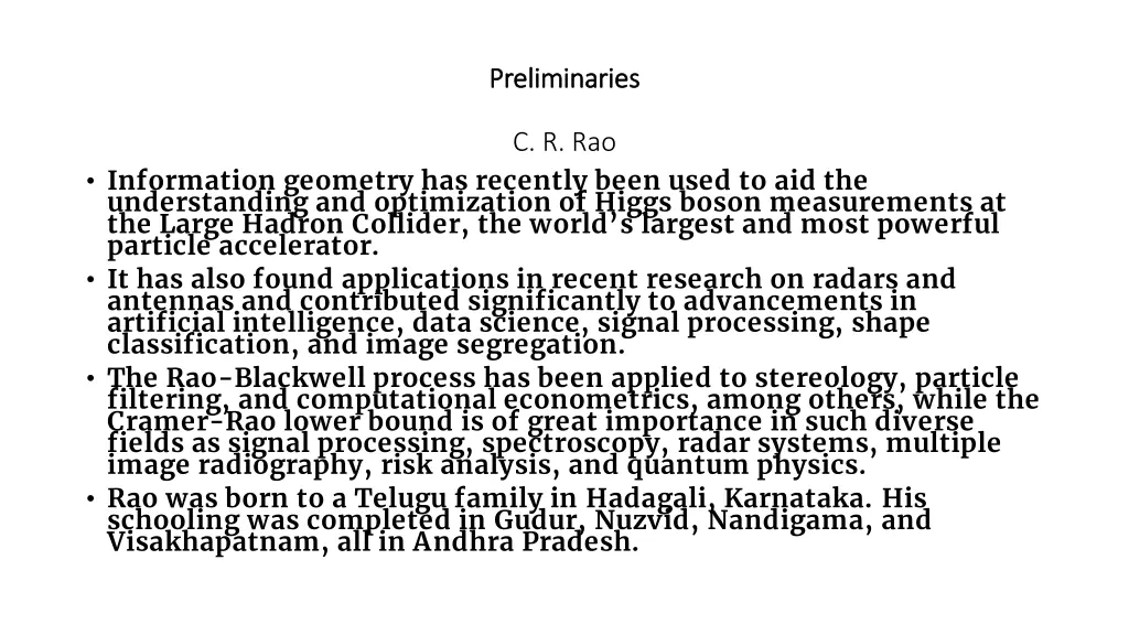 preliminaries preliminaries 1