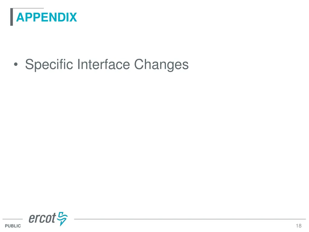 appendix