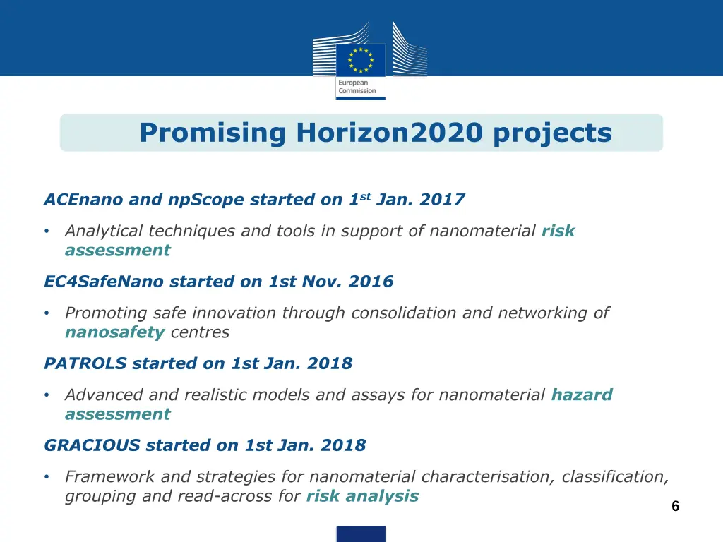 promising horizon2020 projects