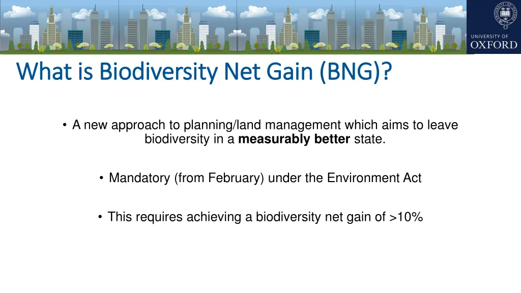 what is biodiversity net gain bng what