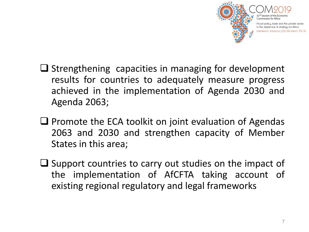strengthening capacities in managing