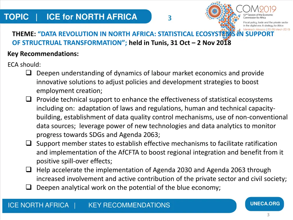 topic ice for north africa