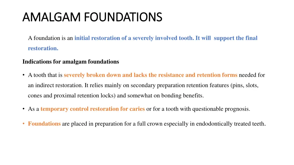 amalgam foundations amalgam foundations