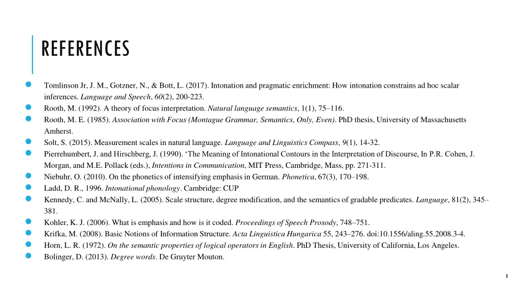 references
