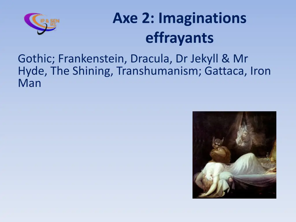 axe 2 imaginations effrayants