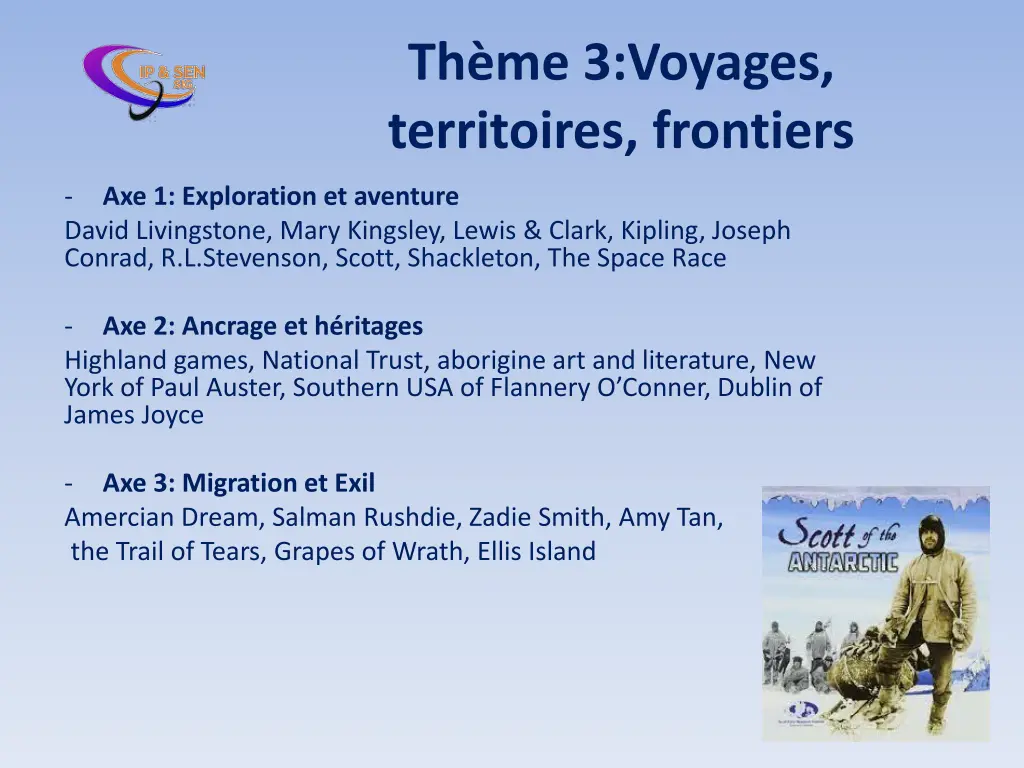 th me 3 voyages territoires frontiers