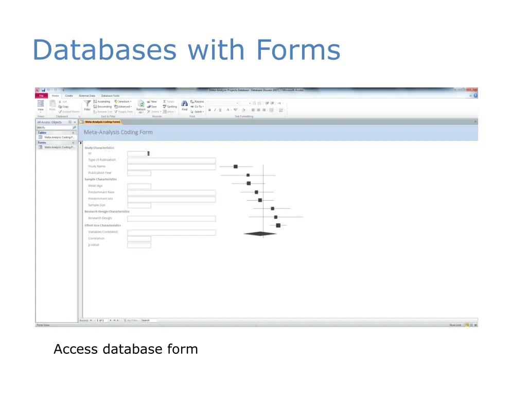 databases with forms 1