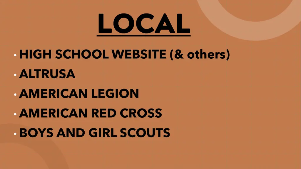 local