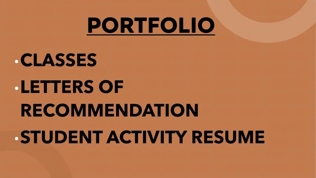 portfolio