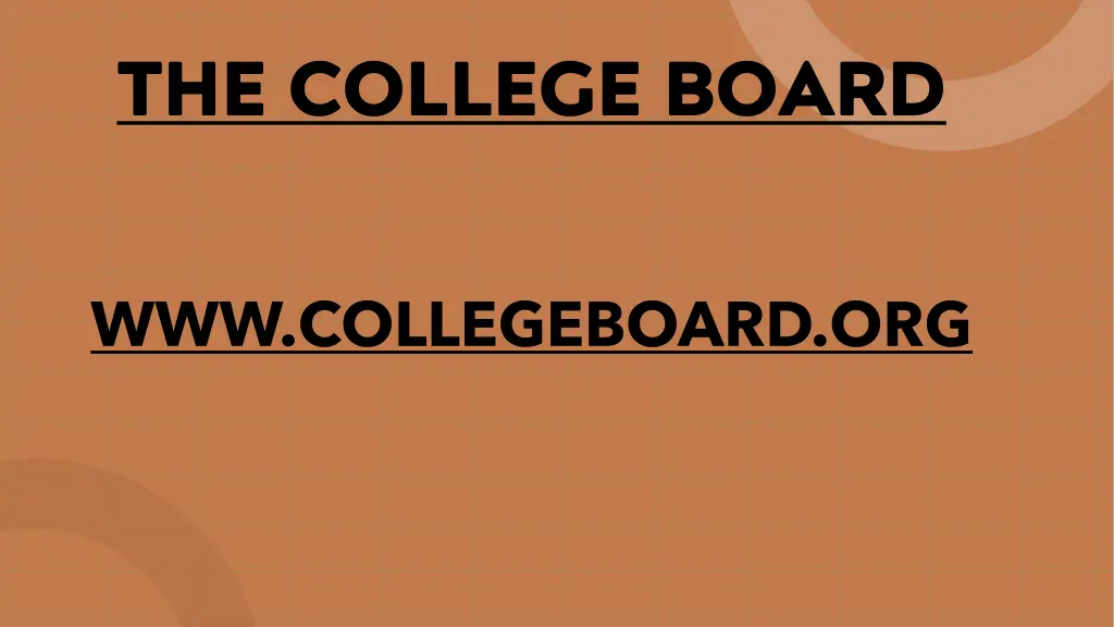 the college board